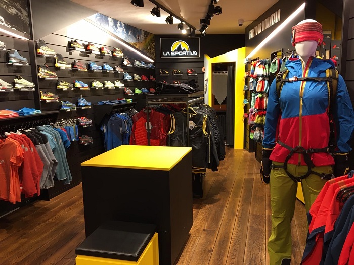 Dressoir is er heks La Sportiva opens a new brand store in Courmayeur - MountainBlog Europe
